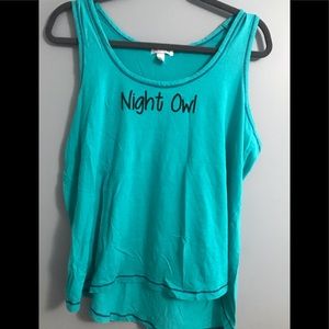 Pajama set (never worn but took off tags)